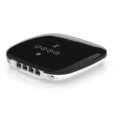 Ubiquiti Klientská jednotka, Wi-Fi, 802.11ax, 4x Gbit RJ-45, GPON (SC/APC), černá