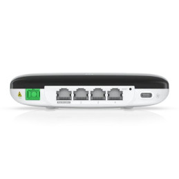 Ubiquiti Klientská jednotka, Wi-Fi, 802.11ax, 4x Gbit RJ-45, GPON (SC/APC), černá