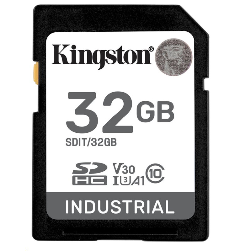 Kingston paměťová karta 32GB Industriální SDHC UHS-I C10