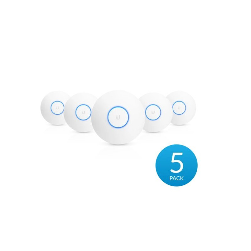 Ubiquiti Přístupový bod UniFi UAP-nanoHD, Wave2 AC AP, bez PoE adaptéru, 5 kusů