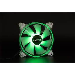 1stCOOL AURA EVO ARGB PWM Crystal 120mm transparentný ventilátor