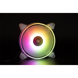 1stCOOL AURA EVO ARGB PWM Crystal 120mm transparentný ventilátor