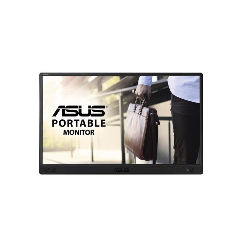 ASUS ZenScreen MB166C 15,6" IPS prenosný USB-C monitor 1920x1080 5ms 250cd čierno-strieborný