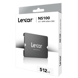 Lexar SSD NS100 2.5" SATA III - 512GB (čtení/zápis: 550/450MB/s)