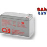 CSB Náhradni baterie 12V - 9Ah,  (HRL1234WF2 FR) konektor F2, s delší životností