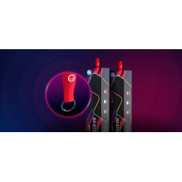 LORGAR podložka pod myš STELLER 913 (M), RGB, WP Gameware, 360 x 300 x 3mm