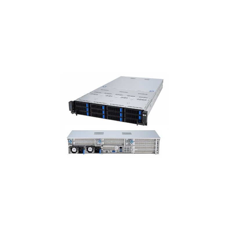 ASUS RS720A 2U Server 2XSP5,24x DDR5 ECC. 12xHS HDD ,10G,8NVMe/OCP,IPMI