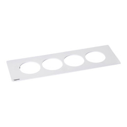 Legrand - Incara™ Disq'In - 4 násobný rámeček, kov