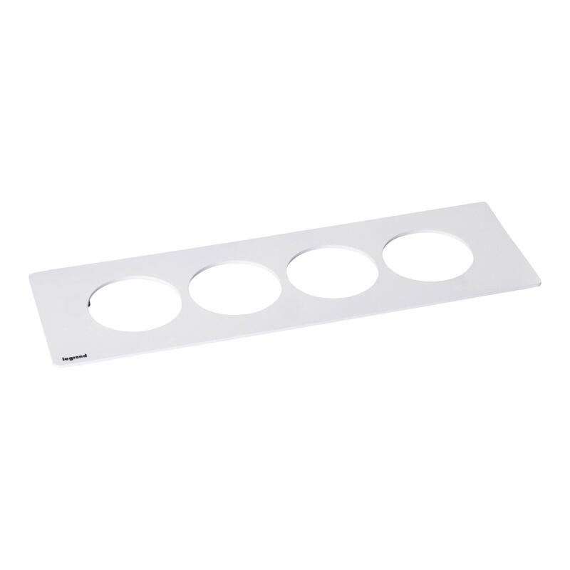 Legrand - Incara™ Disq'In - 4 násobný rámeček, kov