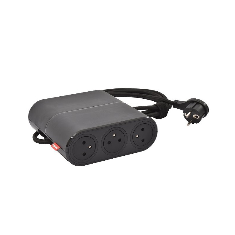 Legrand - Incara™ Link'On - Zásuvkový blok přenosný nepropojitelný 6x2P+T, kabel 2,5m