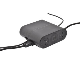 Legrand - Incara™ Link'On - Zásuvkový blok přenosný propojitelný 4x2P+T/2xUSB A+C/HDMI/Wieland, kabel 2,5m
