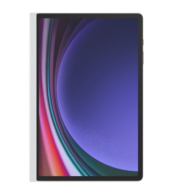 Samsung priehľadné púzdro notepaper pre Tab S9+/S9 FE+/S10+, biele