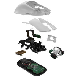 Logitech G PRO X SUPERLIGHT 2 LIGHTSPEED Gaming Mouse - WHITE - 2.4GHZ