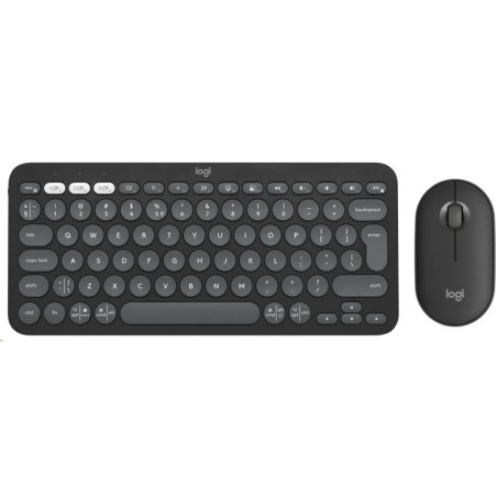 Logitech Pebble 2 Combo - TONAL GRAPHITE - US INT'L - 2.4GHZ/BT - INTNL-973 - UNIVERSAL