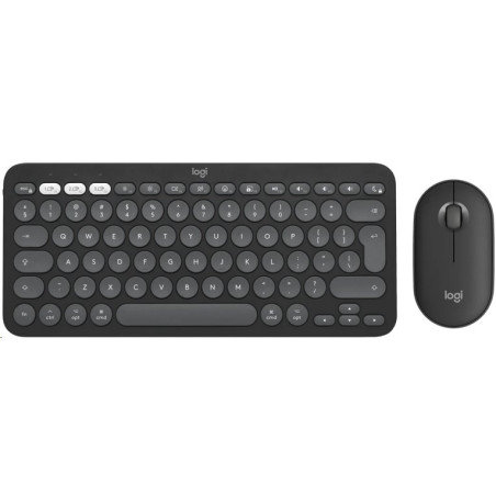 Logitech Pebble 2 Combo - TONAL GRAPHITE for Mac - US INT'L - 2.4GHZ/BT - INTNL-973 - MAC