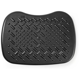 POŠKOZENÝ OBAL - NEDIS ergonomická podnožka/ nastavitelné úhly/ plastová/ černá