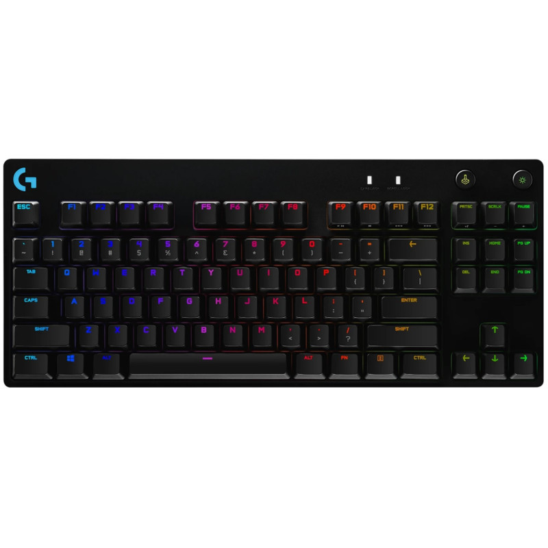 Logitech G PRO X TKL LIGHTSPEED Gaming Keyboard - BLACK - US INT'L - 2.4GHZ/BT - TACTILE
