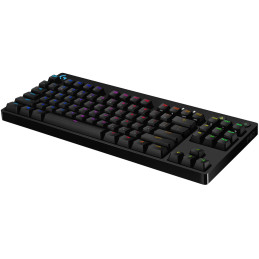 Logitech G PRO X TKL LIGHTSPEED Gaming Keyboard - BLACK - US INT'L - 2.4GHZ/BT - TACTILE