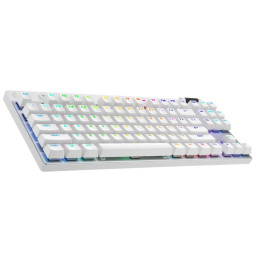 Logitech G PRO X TKL LIGHTSPEED Gaming Keyboard - WHITE - US INT'L - 2.4GHZ/BT - TACTILE