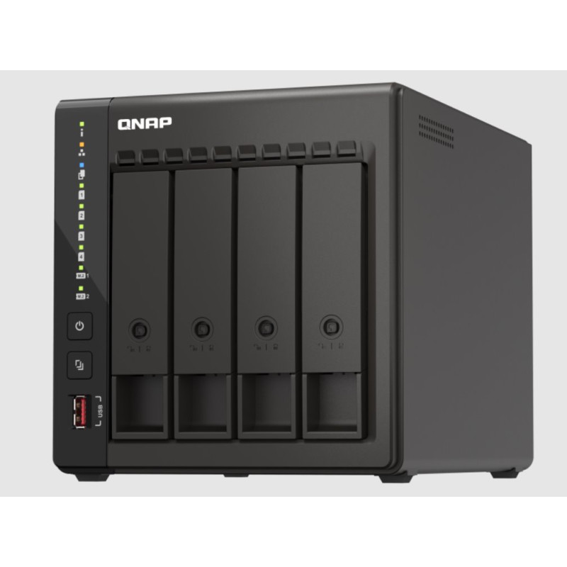 QNAP NVR QVP-41C (4x 2.5"/3.5" SATA 6Gbps, 2x M.2 2280 NVMe PCIe Gen3 x2)