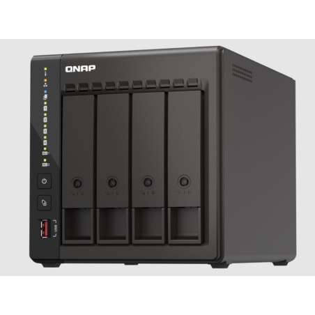 QNAP NVR QVP-41C (4x 2.5"/3.5" SATA 6Gbps, 2x M.2 2280 NVMe PCIe Gen3 x2)