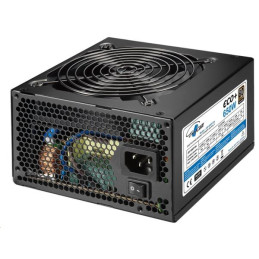 Zdroj Eurocase Eco+ 650W, 80PLUS BRONZE, 12cm ventilátor, bulk