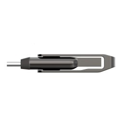 Lexar flash disk 128GB - JumpDrive D400 Dual USB-C & USB-A 3.1 (čtení až 130MB/s)