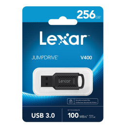 Lexar flash disk 256GB - JumpDrive V400 USB 3.0 (čtení až 100MB/s)