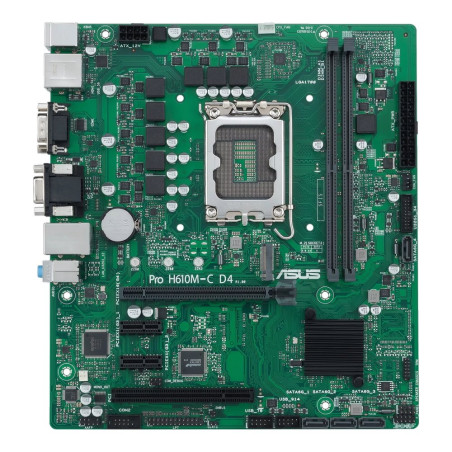 MB ASUS Pro H610M-C D4-CSM /LGA1700/2xDDR4/M.2/ HDMI/DP/D-Sub/mATX