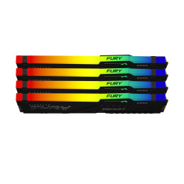 Kingston FURY Beast DDR4 32GB (Kit 4x8GB) 3200MHz DIMM CL16 RGB