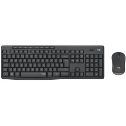 Logitech MK295 Silent Wireless Combo - GRAPHITE - FRA - CENTRAL