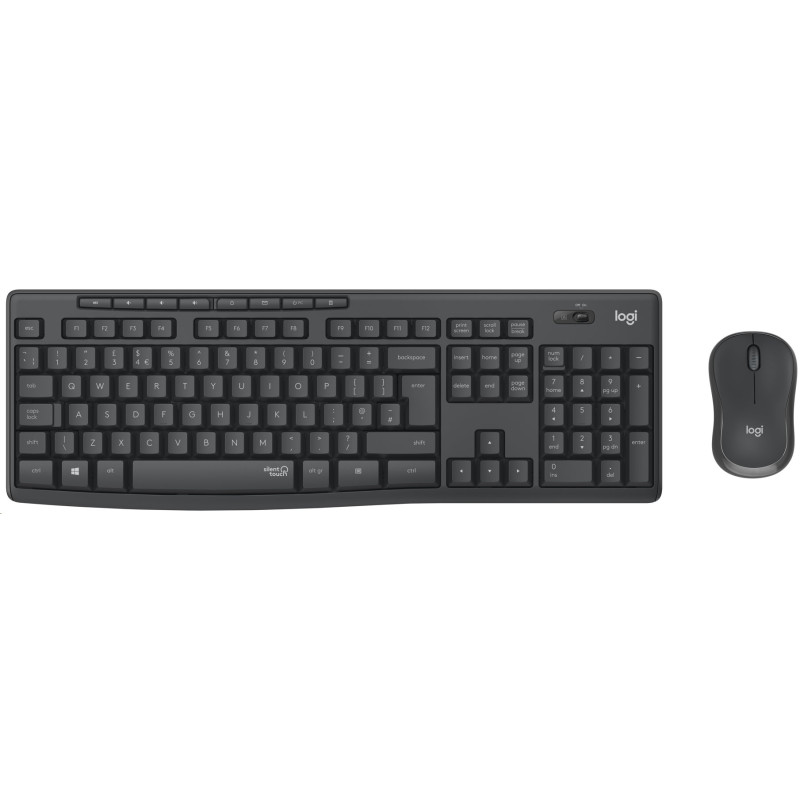 Logitech MK295 Silent Wireless Combo - GRAPHITE - FRA - CENTRAL