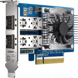 QNAP QXG-25G2SF-E810 - Dvouportová síťová rozšiřující karta SFP28 25GbE, nízkoprofilové provedení, PCIe Gen4 x8