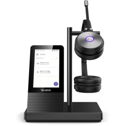 Yealink WH66 Dual náhlavní souprava, DECT, dvouušní, bezdrátové, MS Teams, multifunkční základnová stanice
