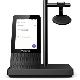 Yealink WH66 Dual náhlavní souprava, DECT, dvouušní, bezdrátové, MS Teams, multifunkční základnová stanice