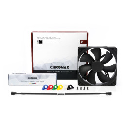 Noctua ventilátor NF-A14 PWM chromax.black.swap
