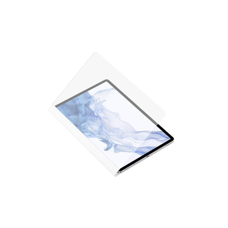 Samsung priehľadné púzdro Note View pre Tab S7/S8 , biele