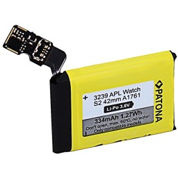 PATONA baterie pro chytré hodinky Apple Watch 2 334mAh A1761 42mm