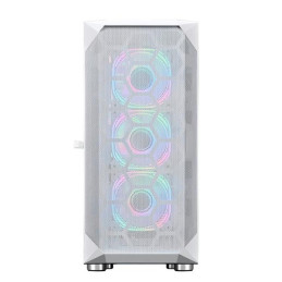 1stCOOL MiddleTower Wind Storm White, E-ATX, USB3.0 + set 4x ARGB fan, biela