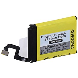 PATONA baterie pro chytré hodinky Apple Watch 4  225mAh A2058 40mm