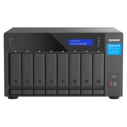 QNAP TVS-h874T-i9-64G (16core, ZFS, 64GB RAM, 8x SATA, 2x M.2 NVMe, 2x 2,5GbE, 2x Thunderbolt 4)