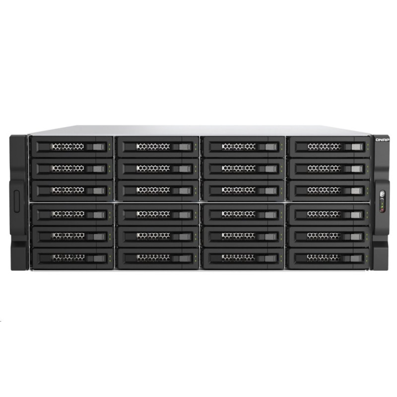 QNAP TL-R2400PES-RP - rozšiřující jednotka JBOD SATA (24x SATA, 2x SFF-8644 1x2, 2x zdroj), rack