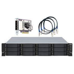 QNAP TL-R1200PES-RP - rozšiřující jednotka JBOD SATA (12x SATA, 2x SFF-8644 1x2, 2x zdroj), rack