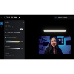 Logitech G Litra Beam LX - GRAPHITE - BT - PLUGCG - EMEA