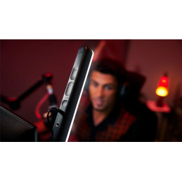 Logitech G Litra Beam Premium LED Streaming Key Light with TrueSoft - GRAPHITE - BT - EMEA