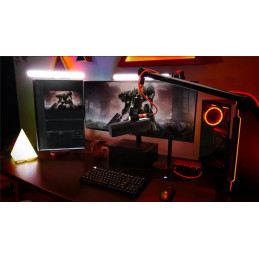 Logitech G Litra Beam Premium LED Streaming Key Light with TrueSoft - GRAPHITE - BT - EMEA