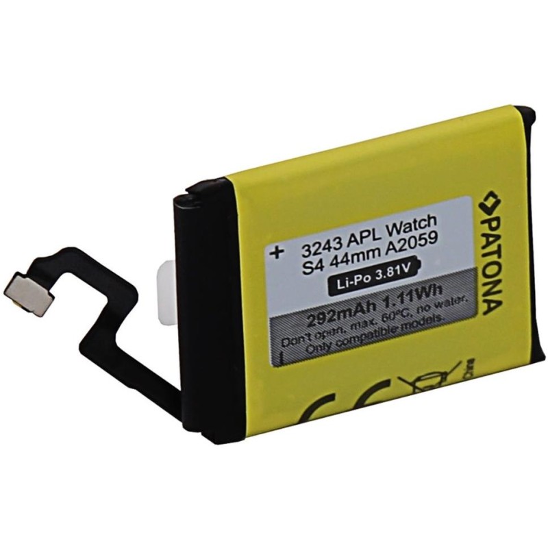 PATONA baterie pro chytré hodinky Apple Watch 4  292mAh A2059 44mm