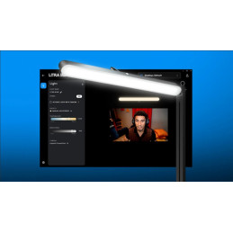 Logitech G Litra Beam Premium LED Streaming Key Light with TrueSoft - GRAPHITE - BT - EMEA