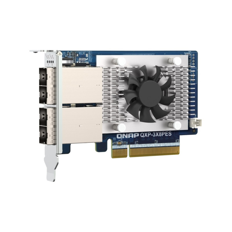 QNAP rozšiřující karta QXP-3X8PES, 2 porty (SFF-8644 1x2), PCIe Gen3 x8