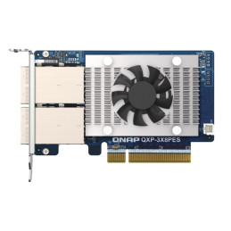 QNAP rozšiřující karta QXP-3X8PES, 2 porty (SFF-8644 1x2), PCIe Gen3 x8